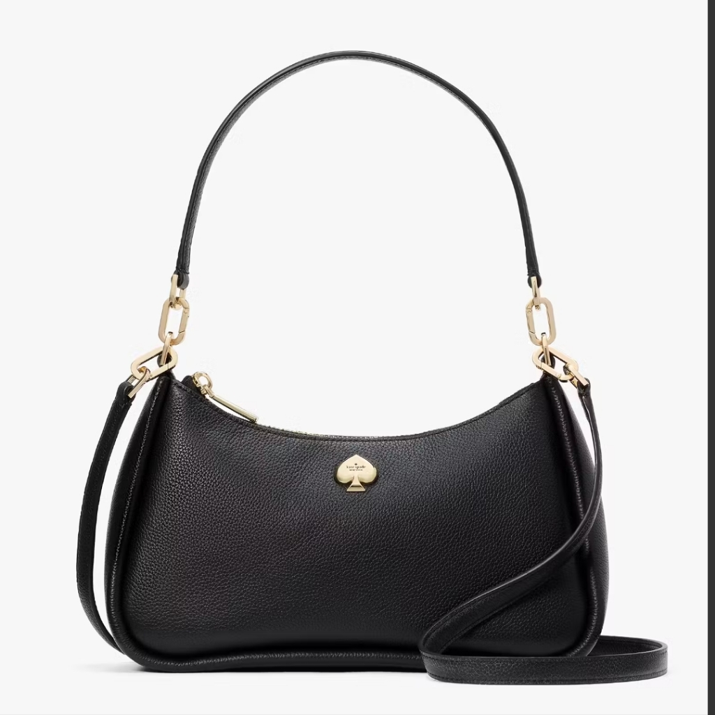 Kate Spade Kayla Small Convertible Shoulder Bag, Black